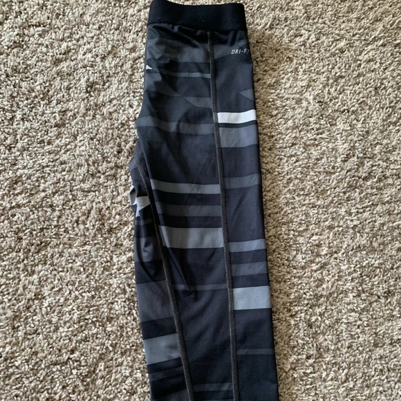 Nike Pro Dri Fit Capri Leggings - Picture 1 of 2